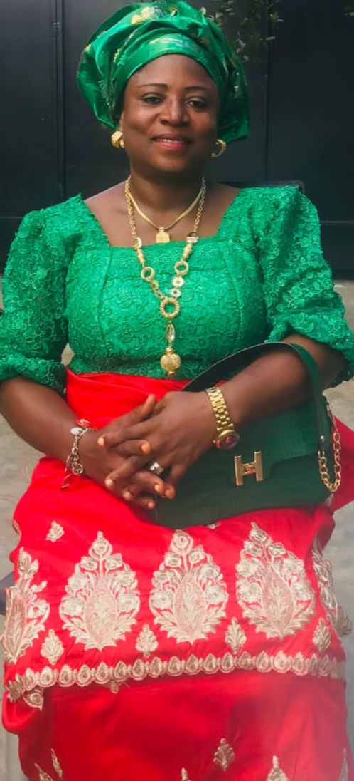 This is me in my Igbo traditional wear. A popular tribe in Nigeria.